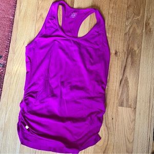 Athleta Momentum Seamless Tank. Size medium, jazzy purple color.